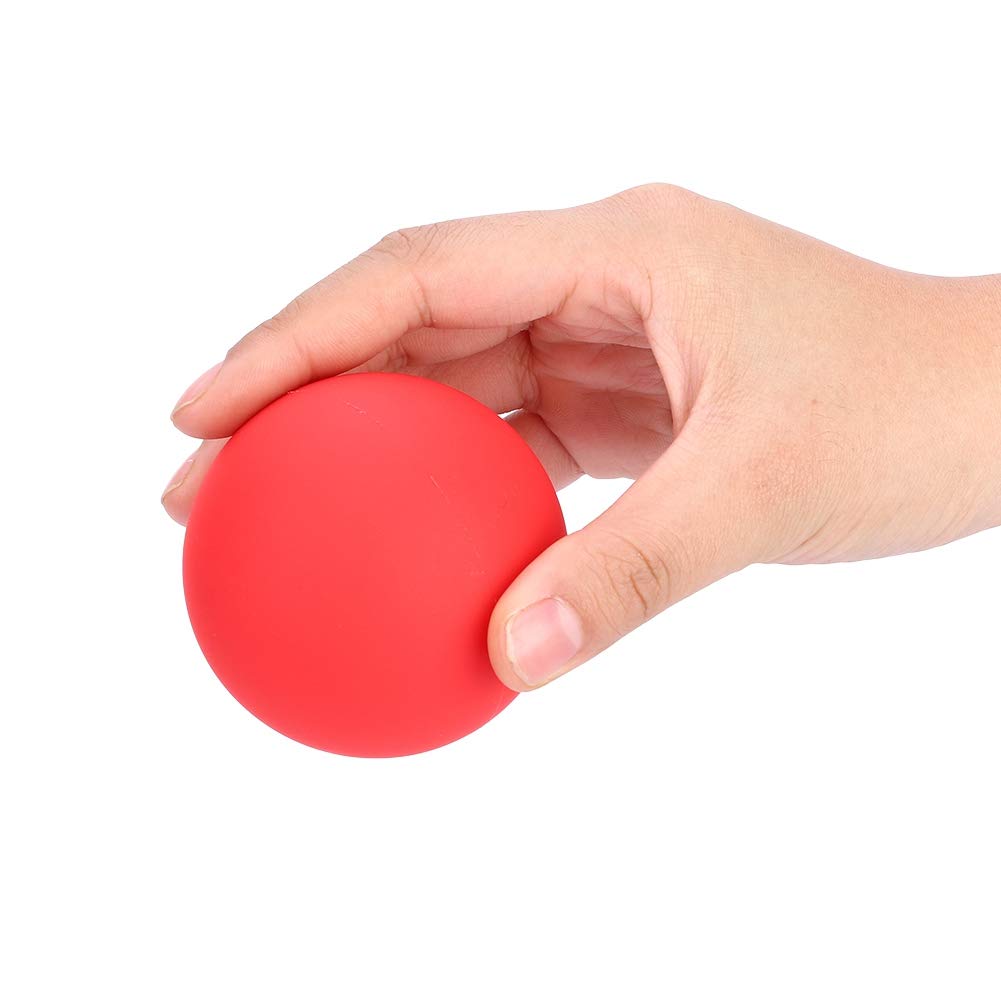 Juggling Ball Equipment, Portable 3PCS Thud Juggling Balls, Kids Family Beginners for Professionals (Red)