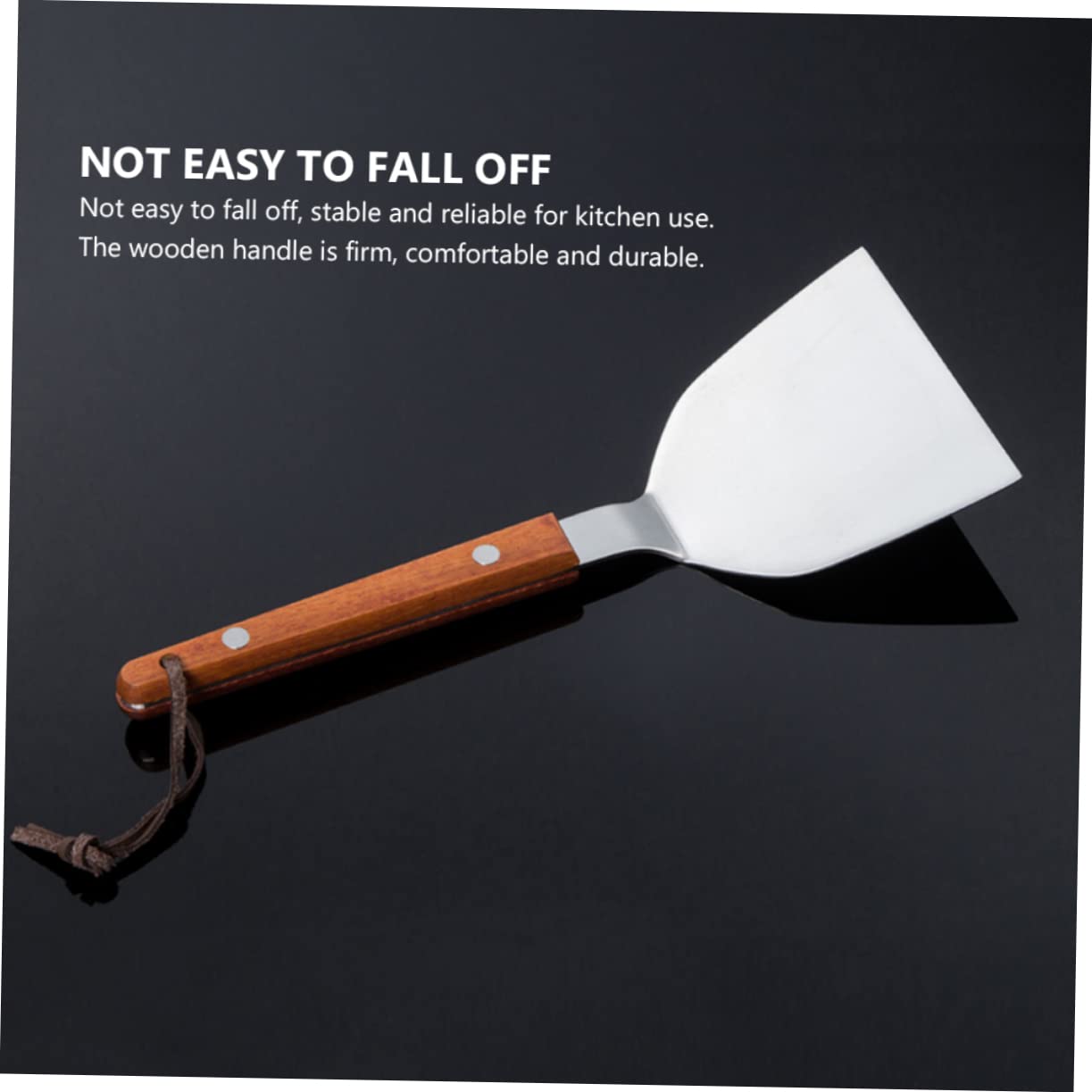 STOBAZA Pizza Paddle Metal Pizza Peel Aluminum Server Kitchen Essential Turner