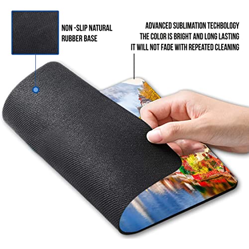Image of PAPER PLANE DESIGN Mouse Pad Designer Anti Skid Mouse Pads for Desktop and Laptop Computers. D972