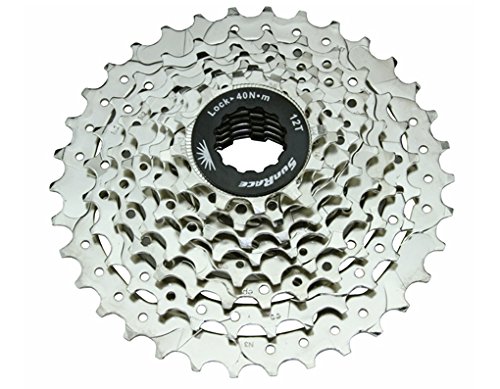 Lowrider 8 Speed Cassette 11/34T Index CSM-66 Nickel Sun Race.
