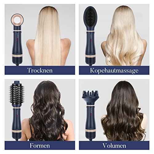 Foto von 4 IN 1 Haartrockner Warmluftbürste Set, PARWIN PRO BEAUTY Styler-Set