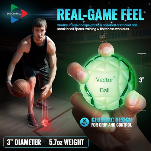 image for Eye On Ball Vector Ball S Neuro-Visual Reaction Ball for Improving Spo