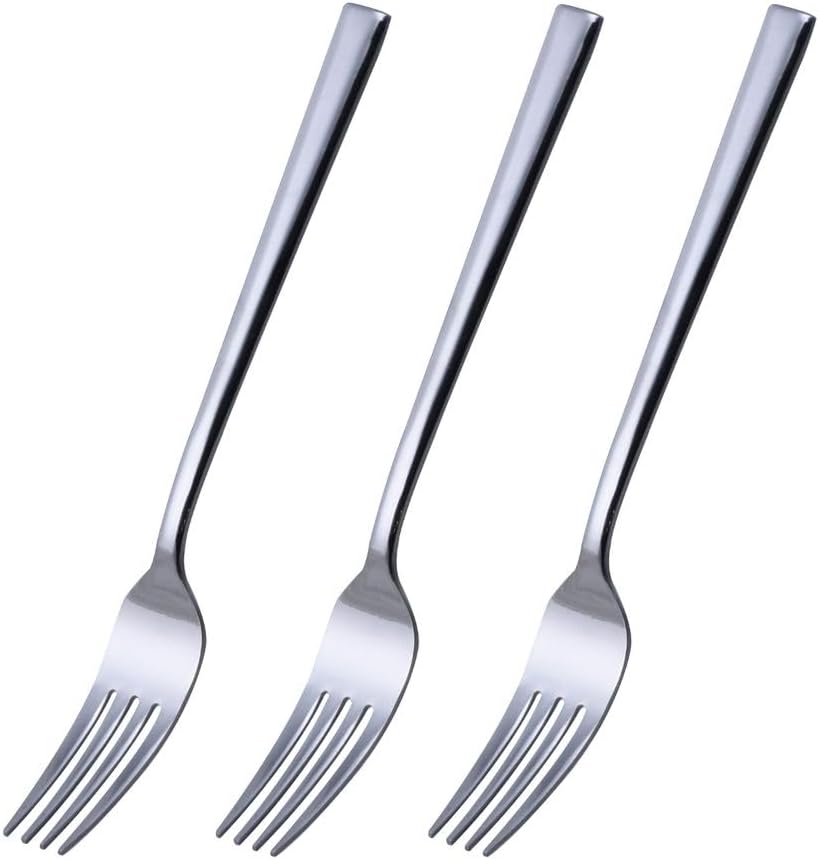 Liberty Corporation Stainless Steel Dessert Fork, Set of 3, ST-II, LD-653, Style Tableware