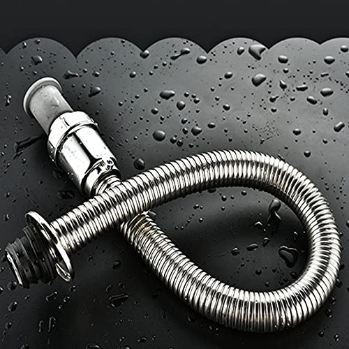 Manguera de desagüe de acero inoxidable resistente para lavabo de diseño 3