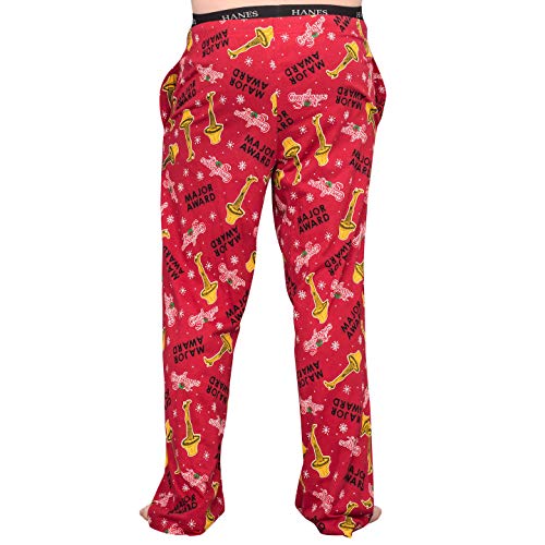 A Christmas Story Major Award with Leg Lamp Red Lounge Pants4