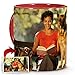 LolaPix Tazas de Desayuno Personalizadas. Regalos Personalizados con Foto. Taza Personalizada de Cerámica. Tazas con Color Interior y Asa Rojo