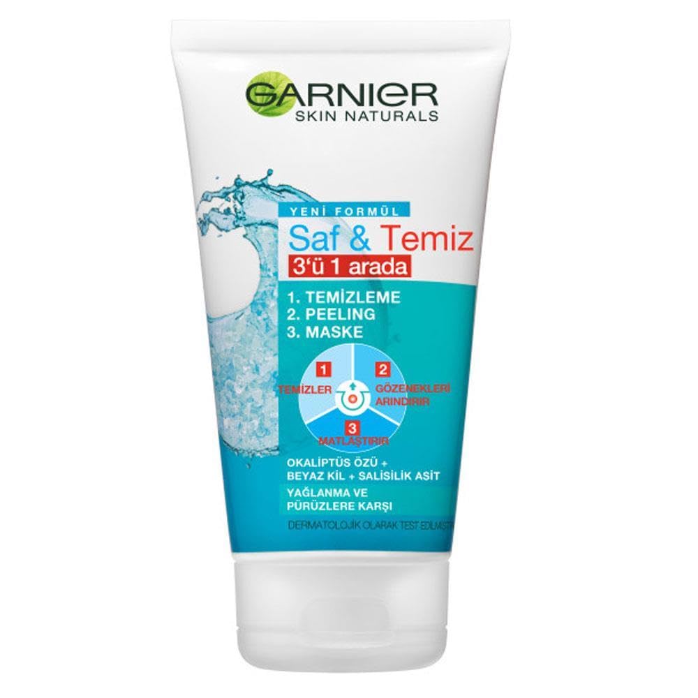 Garnier Skin Naturals Saf & Temiz 3ü 1 Arada (150 ml)