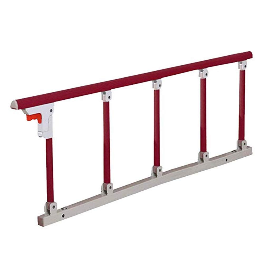 Barandilla de cama plegable de metal con mango de asistencia de seguridad para adultos mayores