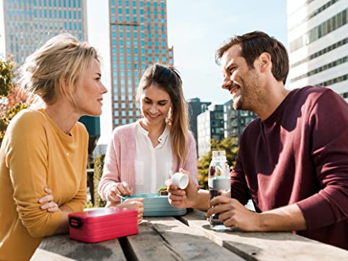 Mepal Bento-Lunchbox Take A Break Nordic Green midi – Brotdose mit Fächern, geeignet für bis zu 4 Butterbrote, TPE/pp/abs, 0 mm – Bild 5