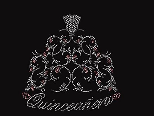 quinceañera Vestido Sweet 16rhinestone Hierro Sobre Transferencia