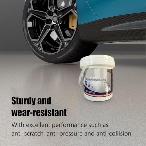 Revêtement de sol époxy pour garage imperméable et antidérapant à base d'eau