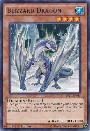 Yu-Gi-Oh! - Blizzard Dragon (BP03-EN031) - Battle Pack 3: Monster League - 1st Edition - Rare by Yu-Gi-Oh!