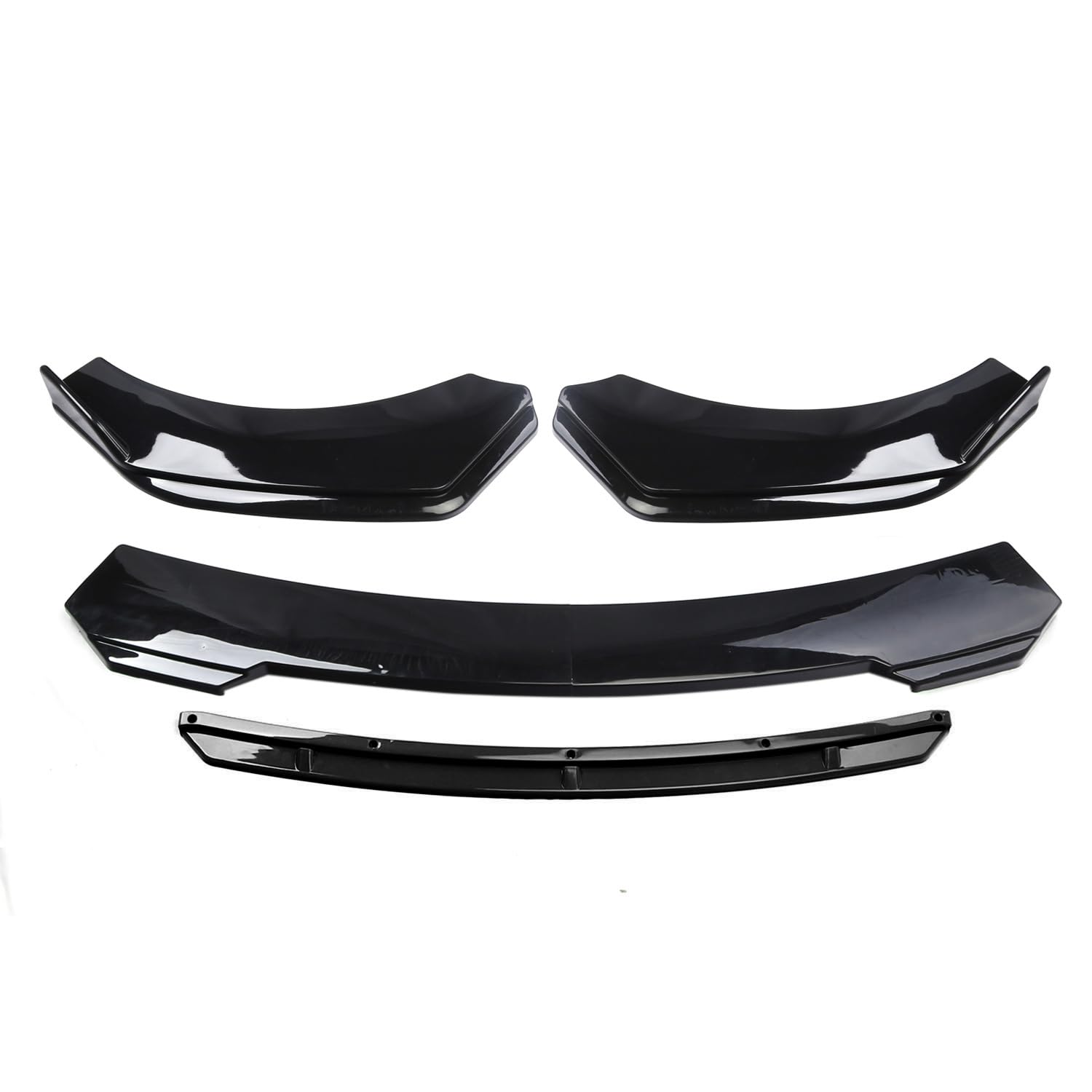 JXZHENG Car Front Lip For Alfa Romeo 33 Giardinetta 33 Sportwagon 905 907 Wagon Estate 1983-1995, Performance Front Bumper Splitter Lip Car Diffuser Body Kit Spoiler Car Front Spoilers,A
