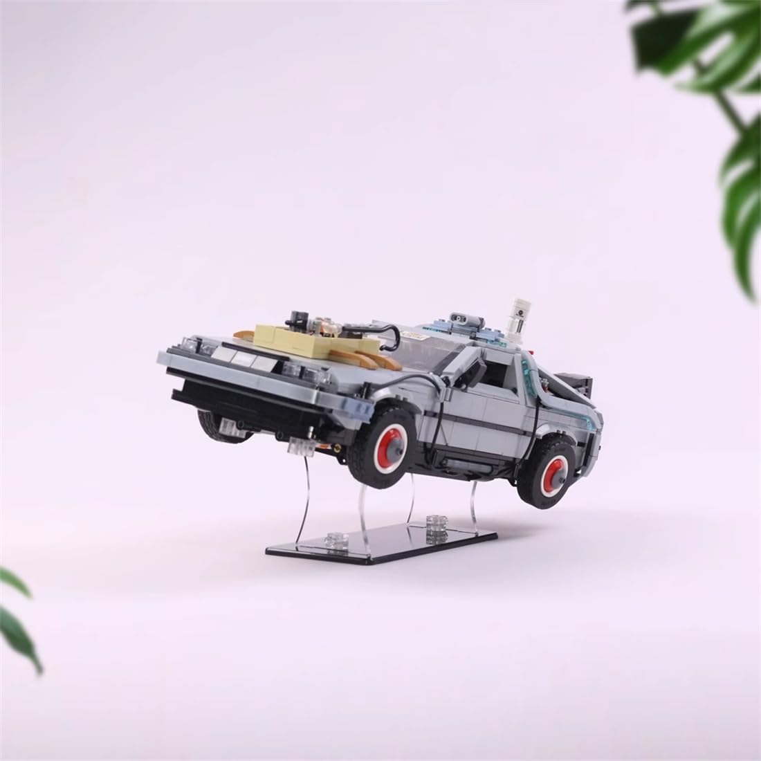 KoDeer Supporto display per Lego 10300 La macchina del tempo dal ritorno al futuro, supporto acrilico per Lego La macchina del tempo dal ritorno al futuro (modello non incluso)