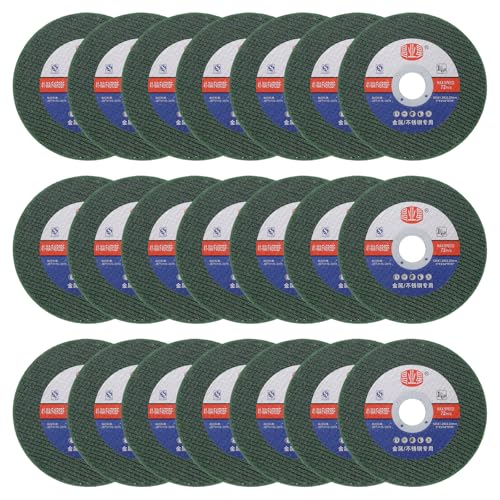 Meules de tronçonnage pour fonte et acier, 50 disques de coupe ultra fins pour tubes métalliques