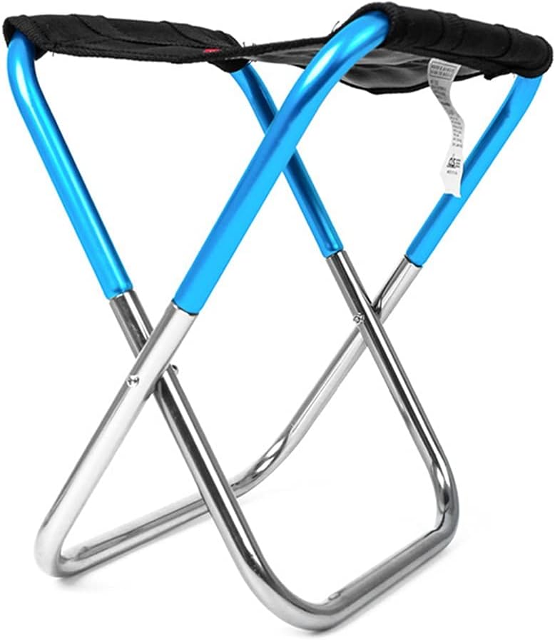 JSEIAJB Small Folding Picnic Oxford Cloth Multifunction Hiking Chair Seat Mini Quick Rest Camping Portable Stool Convenient(D)