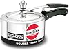 Hawkins 2 Litre Hevibase Pressure Cooker, Induction Inner Lid Cooker, Small Cooker, Silver (IH20),Aluminium