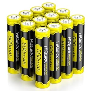 HiQuick Solar AAA Akkus 12 Stück