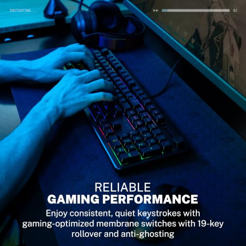 Teclado Gamer Nightfall Gaming Keyboard Con Cable USB-A miniatura 2