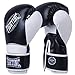 Fightinc. Boxhandschuhe Fighter - 8 10 12 14 16 Oz Männer Frauen für Boxen Kickboxen Muay Thai MMA Kampfsport schwarz weiß rot UVM schwarz (001) 14 Oz