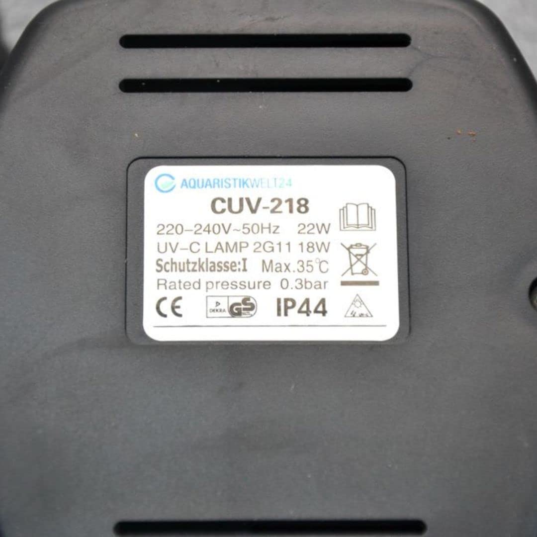 AquaOne Ersatzteil Vorschaltgerät UVC Klärer CUV-218 Algenvernichter Klärer Uv Lampe Wasserklar Cleaner Aquarien Teich