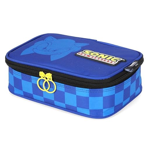 Estojo Escolar Infantil 100 Pens Sonic by Luxcel Ref 47544