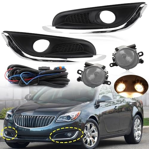 Grille feux antibrouillard et feu avant pour calandre Insignia 2016 - 2