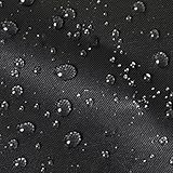 Honseadek Tela Oxford con forro plateado, resistente al viento, con cordón, unidades centrales cuadradas de aire acondicionado – Aire acondicionado vertical hidrofóbico resistente para exteriores (76