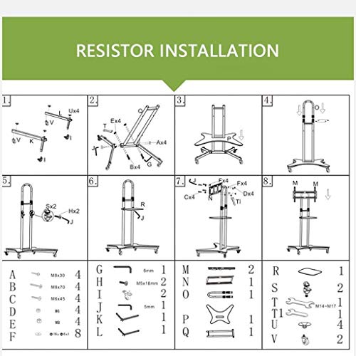 Soporte universal para TV 32-65 pulgadas ajustable en altura miniatura 6