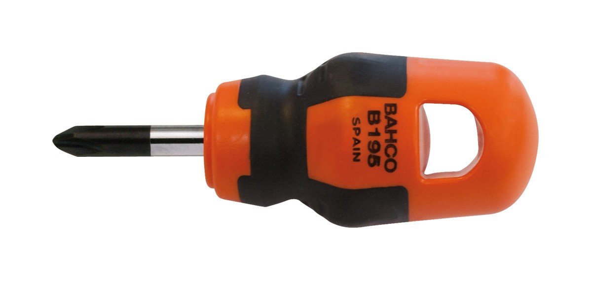 SB Stubby Screwdriver PH1X25, Black