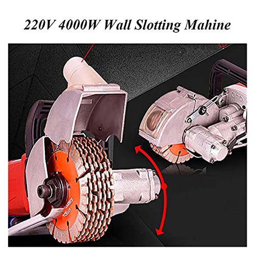 Machine de découpage en béton rainureuse murale 4000W - 5