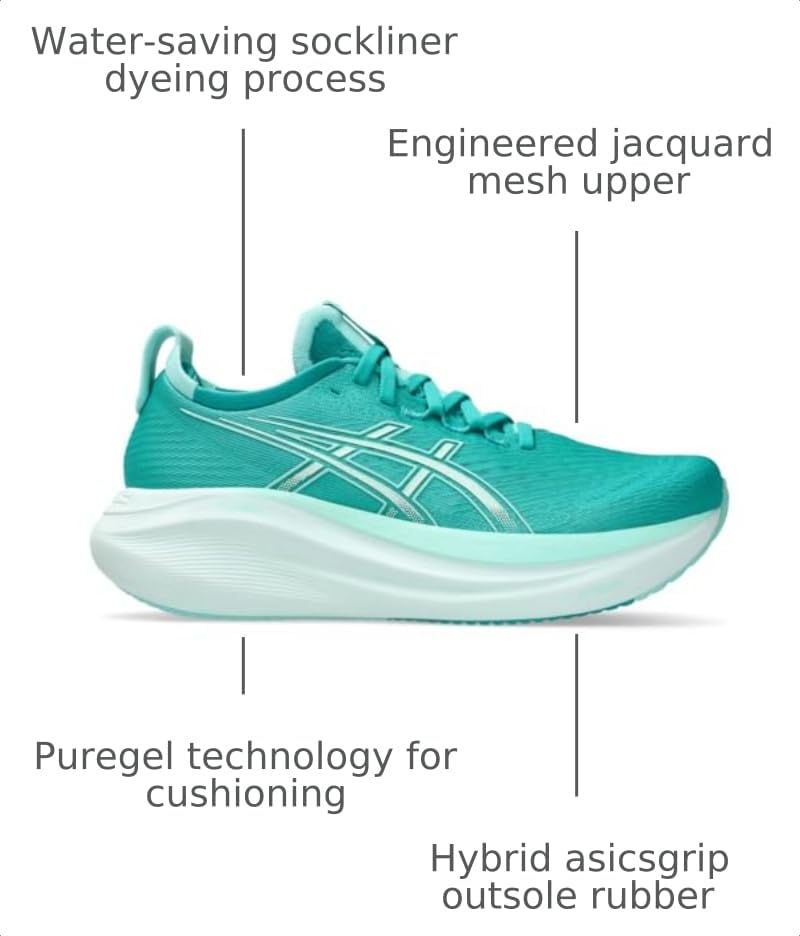 Image of ASICS Women's Gel-Nimbus 27 Running Shoes