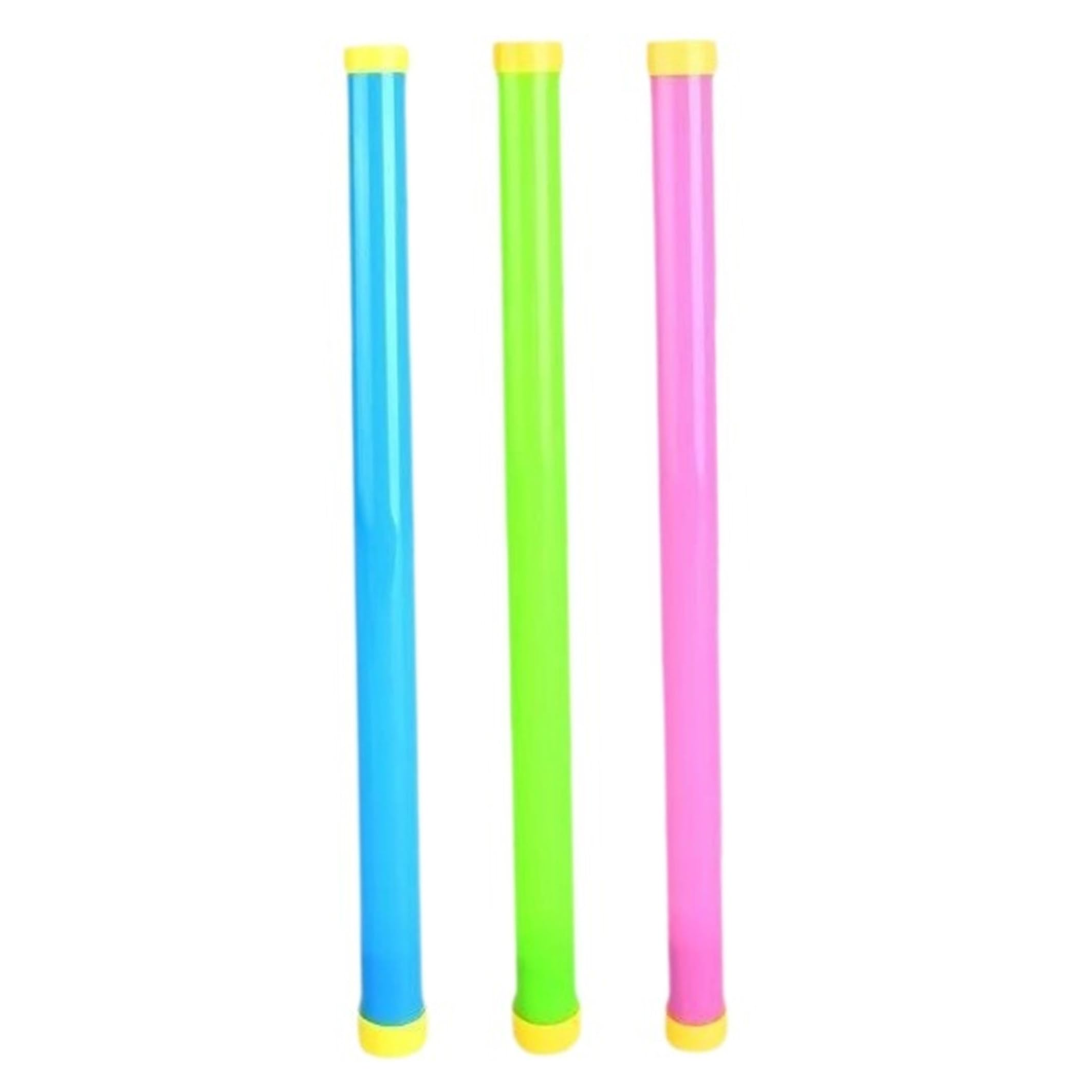 Tapallmy 3pcs Groan Tube Noise Maker Flip to sound Toy With Led Lights Groan Tube ideal for Stress Relief & Group Play 15.75inch (40cm) Random Color