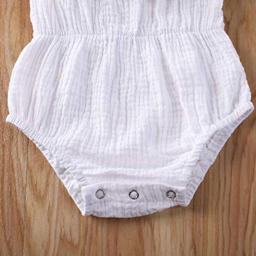 Carolilly Pagliaccetto Neonata Estivo Bimba Body