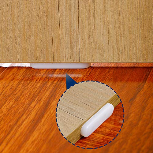 jetec 40 pieces plastic bed skirt pins holding head double white furniture chair leg glide nails clear heads twist pins for slipcovers and bed skirts