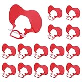 CJKDXDH 50 Stück Gänse Pickbrille Gans Ente Brille Anti-Picking Augenmaske Fasan Geflügel Blinder Schnabel Clippers Bauernhof-Zubehör Ausrüstung für verbesserte Geflügelproduktion