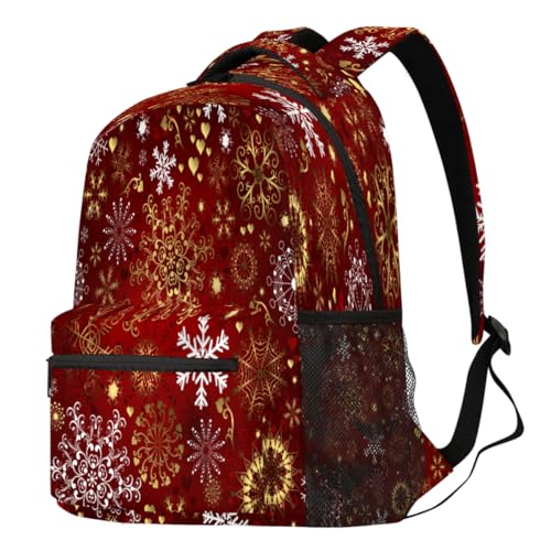 Sac à dos d'hiver flocon de neige idéal pour l'école et les randonnées