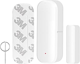 WiFi Smart Türsensor, Tür- und Fenstersensor – für Tuya, kabellose Tür- und Fenstersensor-Alarm-App, kabelloser Fensterkontaktsensor für Heimsicherheit und Smart Home-Automatisierung