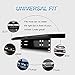 MICTUNING Universal License Plate Mounting Bracket Front Bull Bar Bumper for Off Road LED Work Light Bar