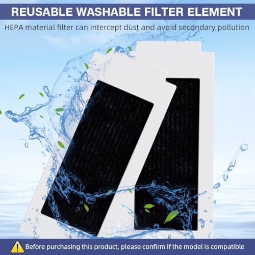 Image of Replacement Vacuum Cleaner Accessories Compatible with N20 Pro /N20 Robot Replacement Vacuum Cleaner Parts with 1 Main Brush,2 Wet Mop, 4 Side Brushes, 2 Filters, 1 Cleaning Tool (EDN20 FULLKIT)