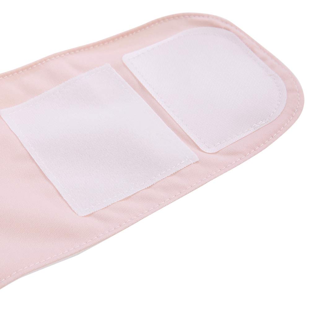 DEWIN Pañales para Adultos,Ajustable Braga Pañal Adulto Pañales de Tela Reutilizables para Adultos Protector Pañal Adulto Reutilizable,Doble Protección Incontinencia(Rosa)