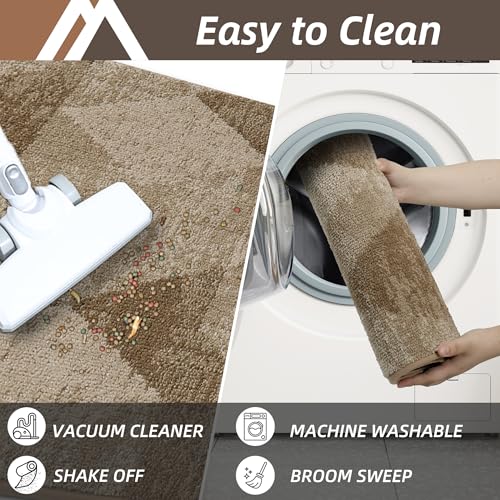 Paillasson absorbant d'intérieur beige idéal pour les pattes boueuses - 7