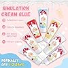Cream Glue, 12PCS 50g Whipped Cream Glue Kit with 18PCS Piping Tip, DIY Phone Case Kit for Decoration Craft for Birthday, Christmas(Dawn) #3
