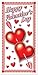 Happy Valentine's Day Door Cover 30in. x 5ft Pkg/1