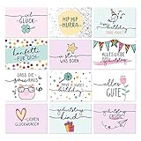 24 Karten im Format DIN A6 (148 x 105 mm)