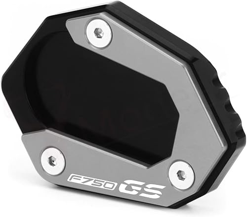 Soporte para BMW Adventure F 850 GS F850GS F750GS F750GS Soporte de pie de motocicleta Cubierta de soporte lateral CNC Placa de soporte Ampliadora