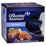 Chocolats lait praliné CARREFOUR la boîte de 155g