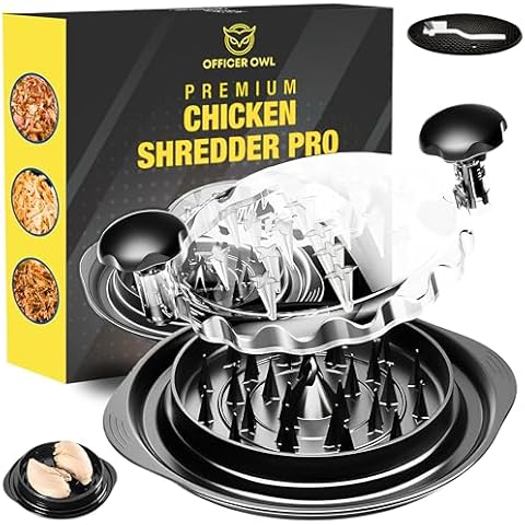 Large Chicken Shredder Tool with Brush & Mat Cover