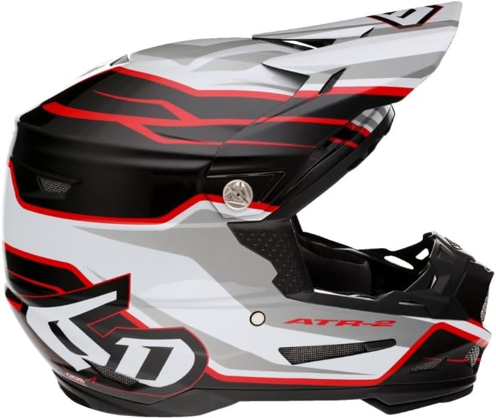 6D HELMETS ATR-2 Phase Off-Road Helmet | Rebuildable ODS Impact System, Tri-Composite Shell, Air-Gap Ventilation, DOT/ECE Certified