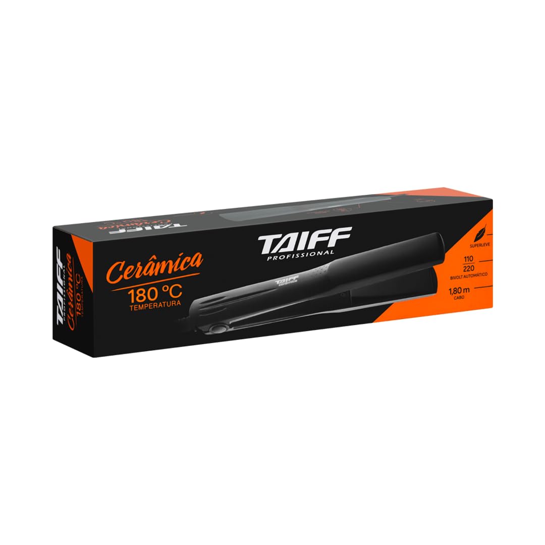Chapinha Taiff Cerâmica Profissional Alisadora Perfil Anodizado